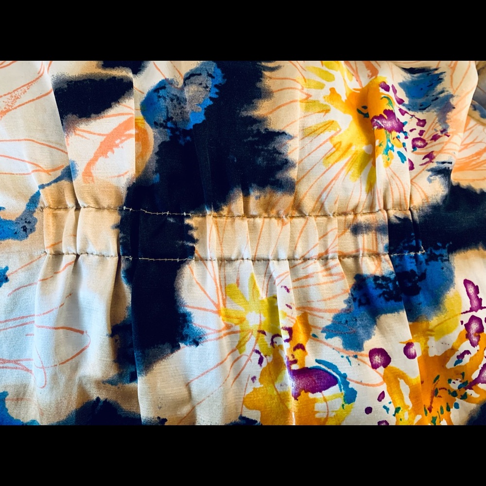 Vintage Silk DVM Diane Von Furstenberg Abstract Floral Statement Jacket Sz S/XS - Picture 8 of 12